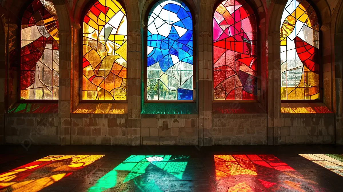 Stained glass window